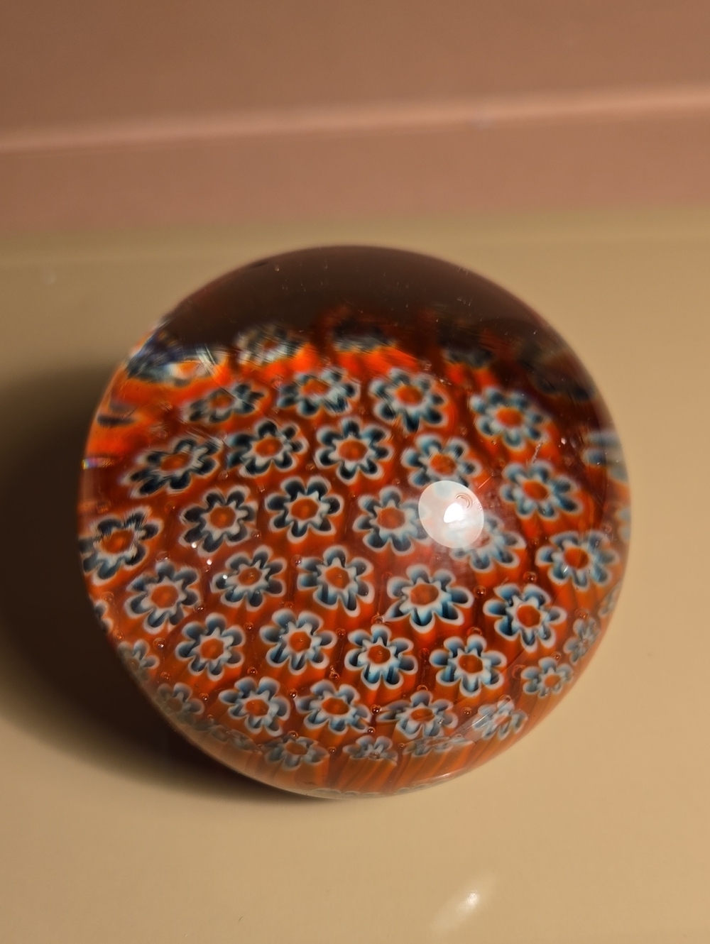Vintage Murano Glass Paperweight